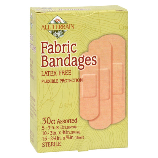 All Terrain - Bandages - Fabric Latex-Free Assorted - 30 Ct