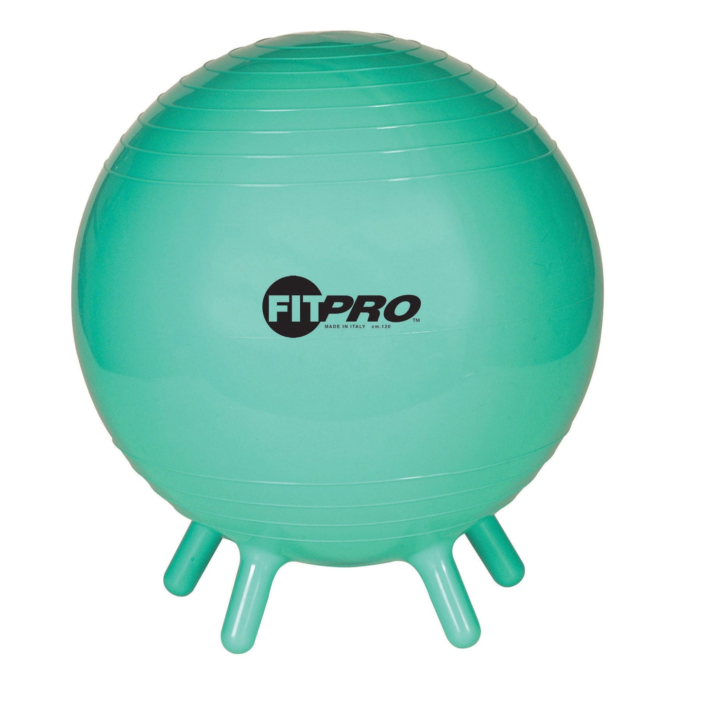 Champion Sports FitPro Ball with Stability Legs, Green - 18" Grade K-2