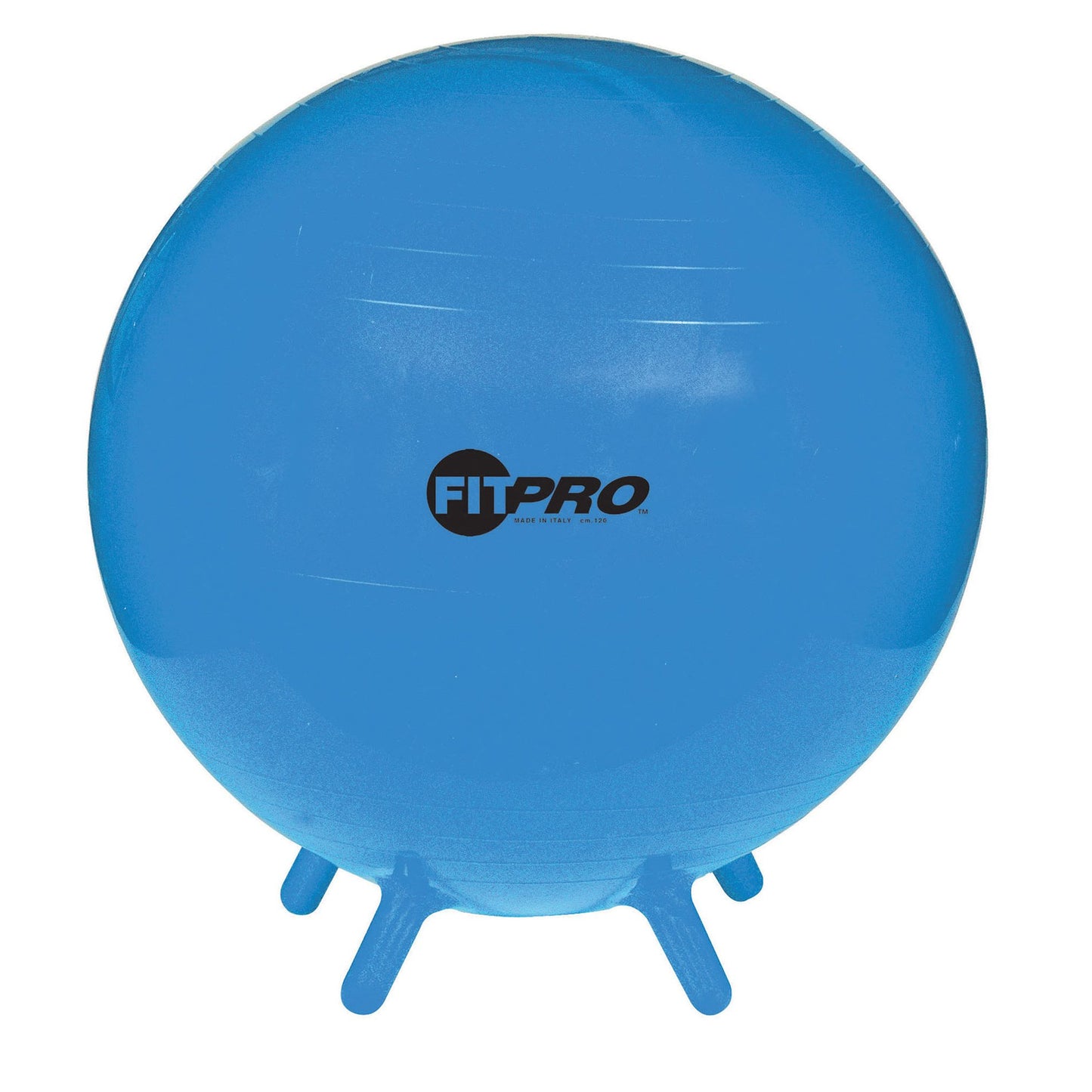 Champion Sports FitPro Ball with Stability Legs, Blue - 22" Grade 3+