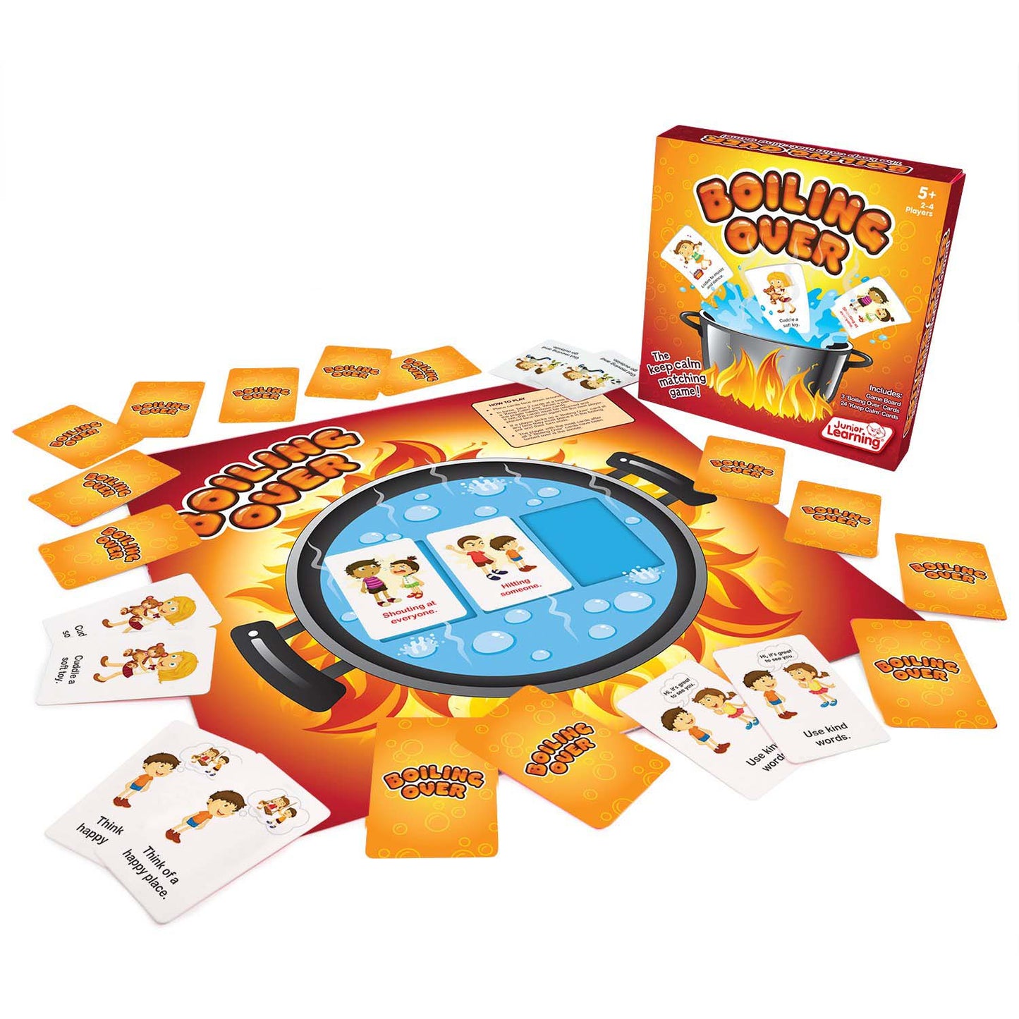 Boiling Over: Anger Management Board Game